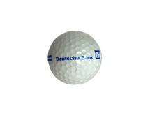 Deutsche Bank Golf Ball Weiß Blau Logo Banking Geldanlage Beratung Führende Bank