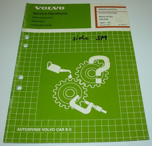Werkstatthandbuch volvo 440 - werkstatthandbuch,