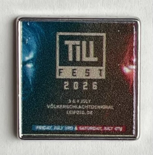 Pin till fest 2026 rammstein - pin,