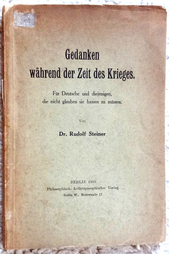 Rudolf steiner gedanken - steiner,