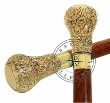 Polierter Messinggriff