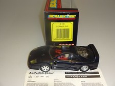 Scalextric Ferrari F 40 schwarz, C 195, neu unbespielt, OVP ,1 : 32, etwa 1990
