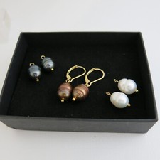 3 Paar Ohrringe Unisex aus