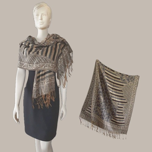 Festliche stola schal jacquard - festliche,