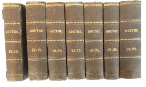 Goethe sämmtliche werke - sämmtliche,
