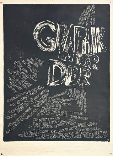 Original graphik der ddr - in,