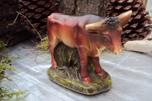 Krippenfigur großer ochse - krippenfigur,