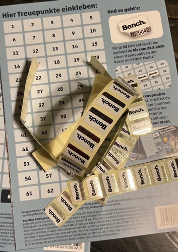 Penny treuepunkte 1 - 65, st.