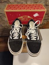 ★ Vans Old School schwarz/weiß 42,5  = 9,5 US =  27,5cm ★