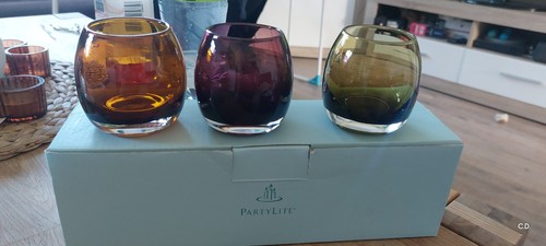 Partylite teelichthalter glas - partylite,