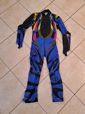 ⛷️ Ski-Rennanzug COLLE Gr. 152 blau / schwarz Alpin ⛷️