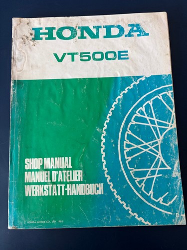 Honda 500 werkstatt - honda, e