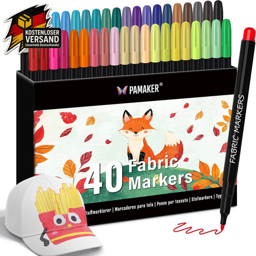 Textilstifte 40er set - textilstifte,