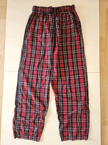 Schlafhose herren rot blau - schlafhose,