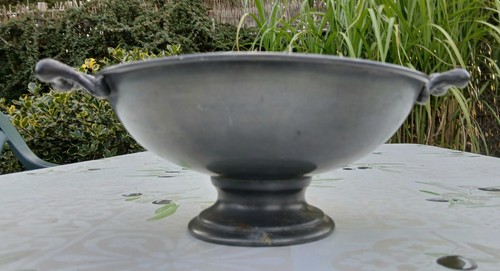 Antike alte zinn schale - alte,