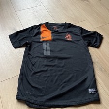 Nike Niederlande 2012 Away Trikot Jersey Shirt schwarz 140-152 Robben Bayern