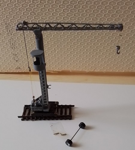 Spur 160 beweglicher kran - 1:160,