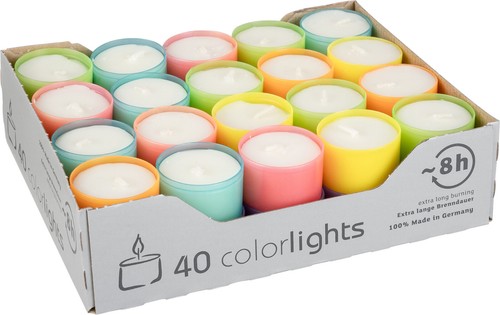 Teelichter colorlights edition - teelichter,
