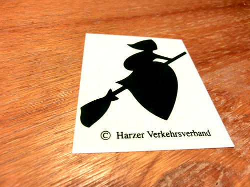 Aufkleber sticker harz - +, +