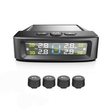Wireless Solar TPMS LCD Car