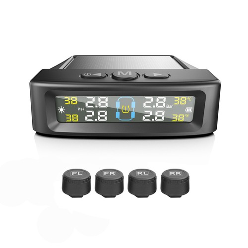 Wireless solar tpms lcd car - tpms,