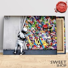 BANSKY GRAFFITI GEMÄLDE