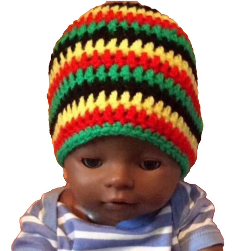 Handarbeit häkel beanie rasta - handarbeit,