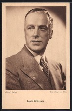 Ansichtskarte Schauspieler Louis Graveure nach links schauend 