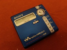 SONY MZ-N707 Blue NetMD
