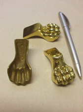 LÖWEN TATZEN Messing antik