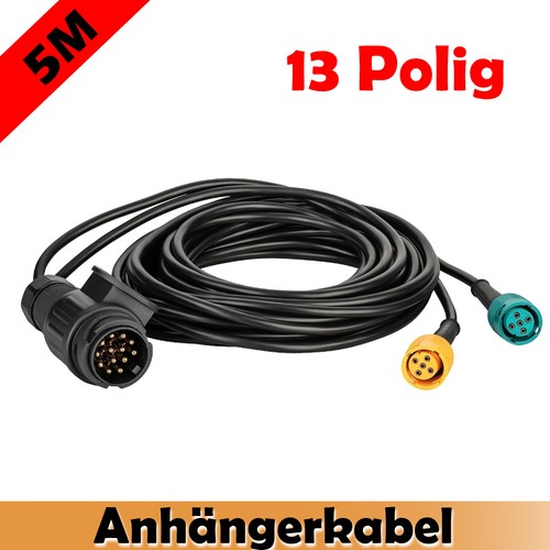 Anhängerkabel kabelsatz 13 - 5m,