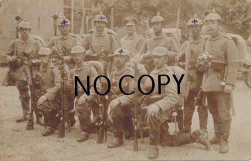 Foto wk1 soldaten pickelhaube - foto,