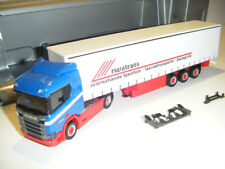 Herpa 307895 Scania CR20 ND GPSZ Riwatrans mit Mitnahmestapler
