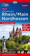 ADFC-Radtourenkarte 16 Rhein/Main Nordhessen 1:150.... | Buch | Zustand sehr gut