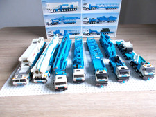 Kibri  HO  10866  SET BREUER MAN SCHEUERLE TELESKOPKRAN TRANSPORT gebaut