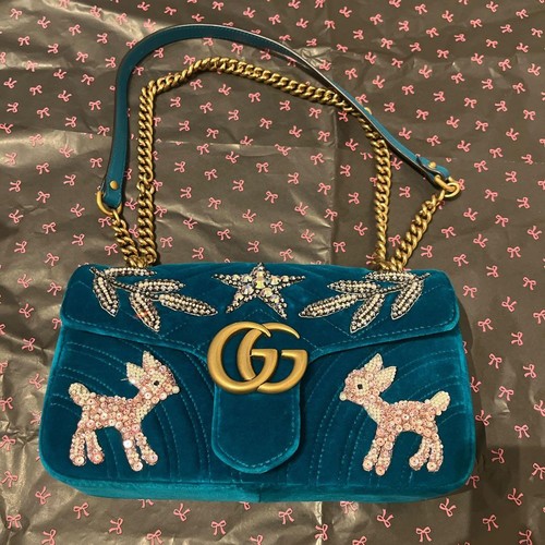 Gucci marmont velvet - gucci,