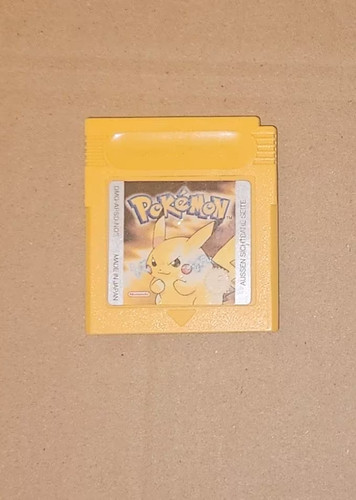 Pokemon gelbe edition nintendo - gelbe,
