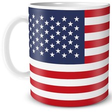 Tasse Flagge USA Büro Kaffee