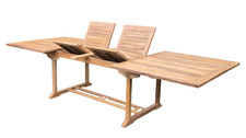 Teak Ausziehtisch 110x150/210