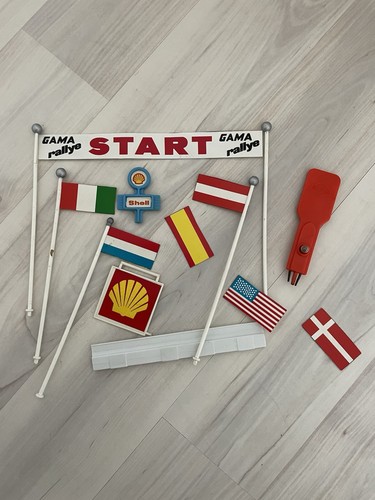 Gama rallye flaggensatz - gama, rallye,