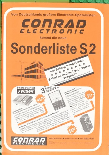 Conrad electronic sonderliste - conrad,