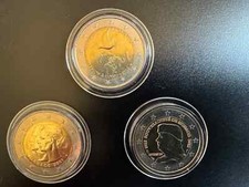 3x2 Euro Gedenkmünzen Monaco 2011/2012/2013 unzirkuliert in Kapseln
