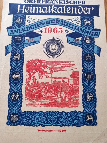 Heimatkalender oberfranken - heimatkalender,
