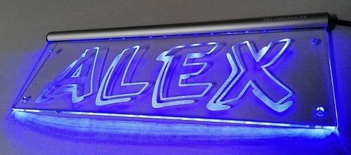 Alex led namensschild - alex,