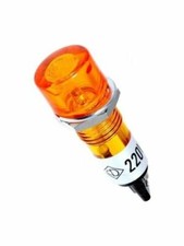 Glimmlampe Gelb 220V / 230V --