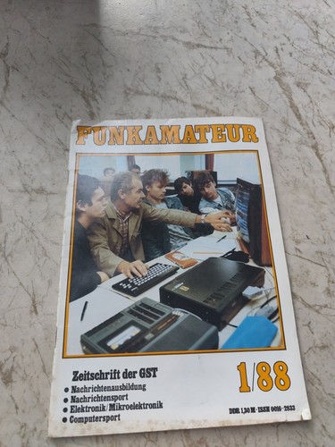 Funkamateur zeitschrift 1988 - funkamateur, 1/1988