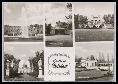 Ansichtskarte potsdam ddr - potsdam, /