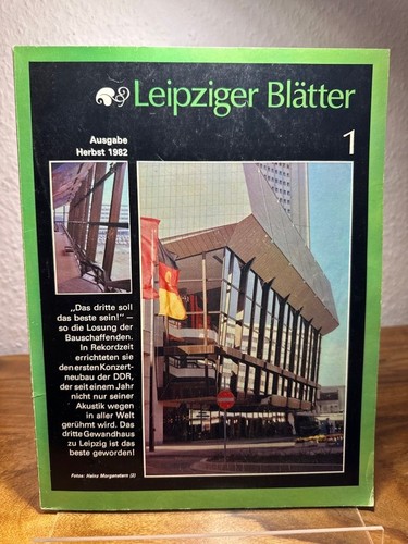 Leipziger blätter heft - leipziger,