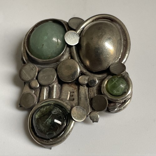Antike silber brosche abstrakt - antike, silber-brosche,abstrakt