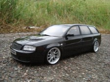 1:18 MTM Audi RS6 Avant mit 19 Zoll Porsche GT3 Echt Alu Felgen Tuning Tiefer